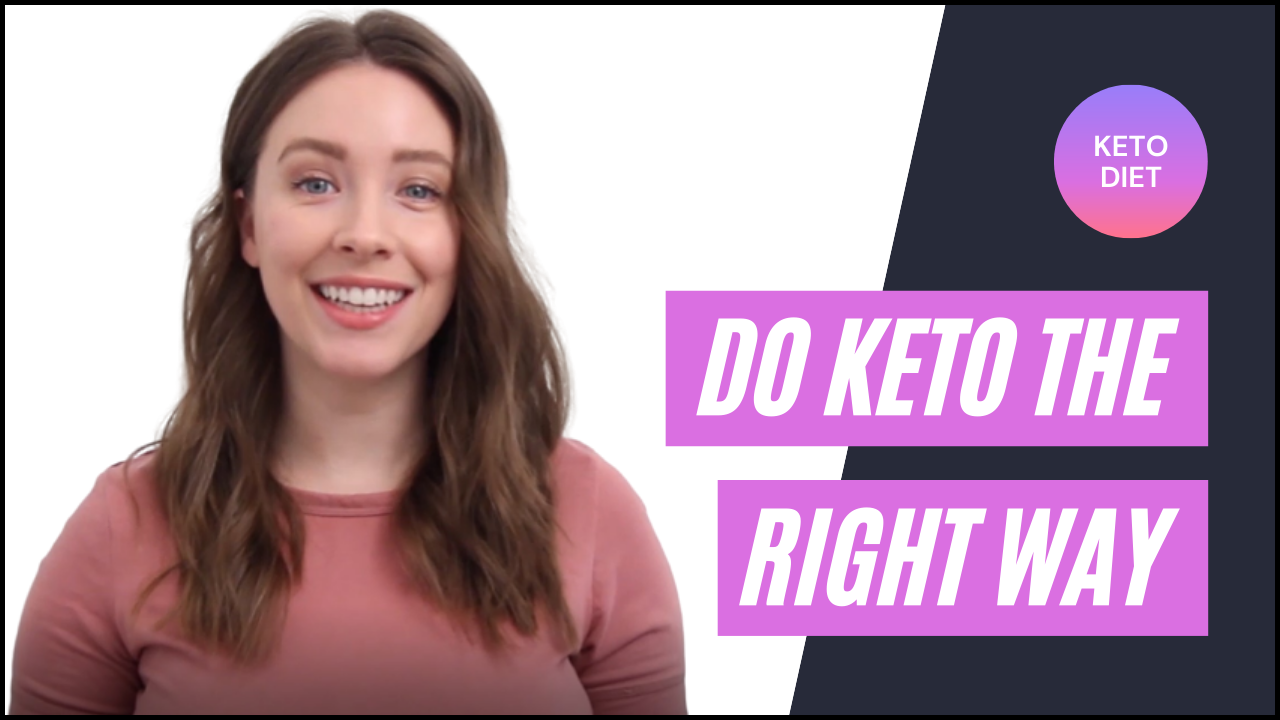 Custom Keto Diet Video Course Cover with border