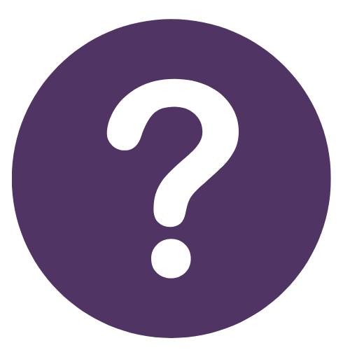 Purple Question Mark